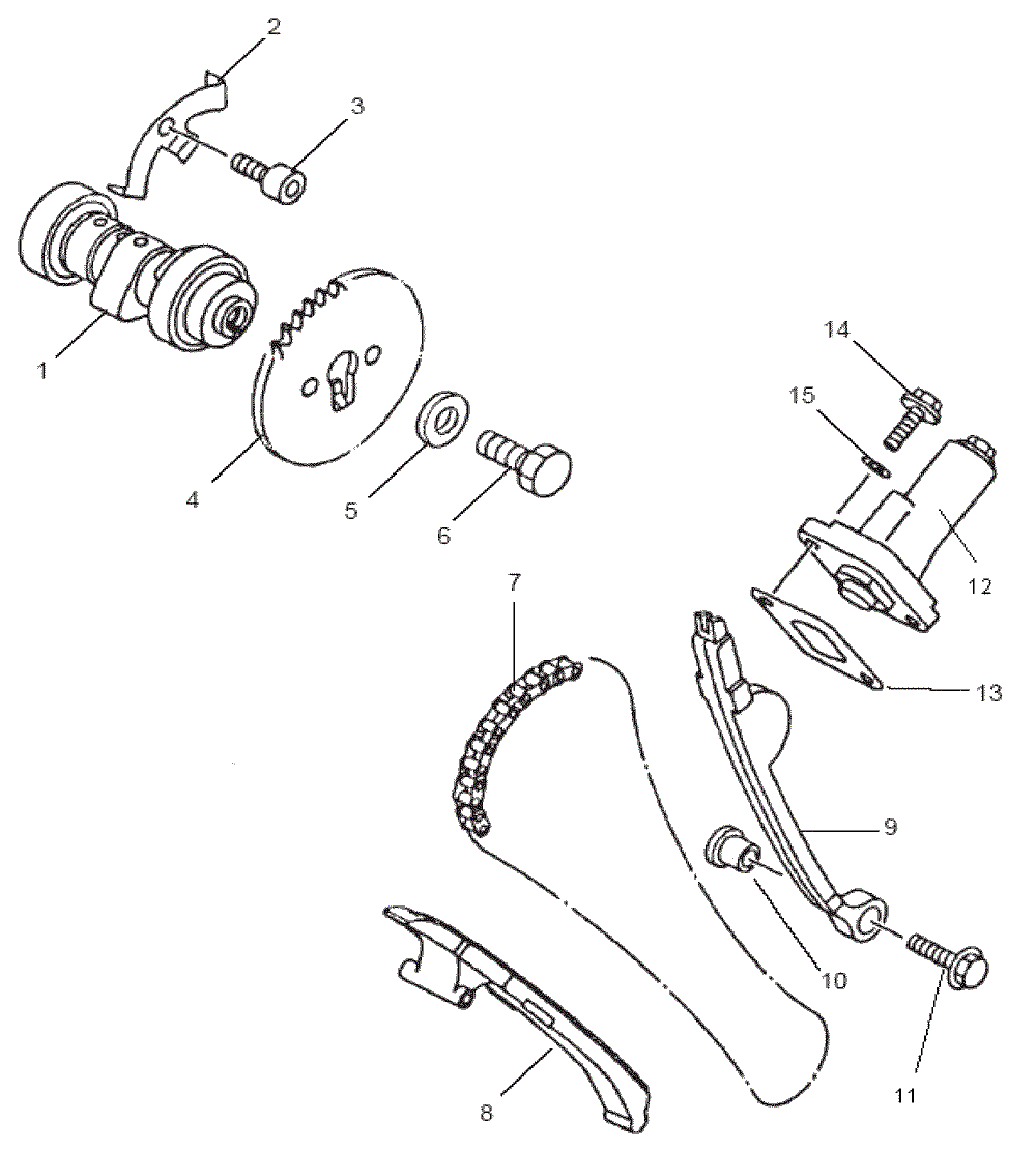 Nockenwelle & Steuerkette