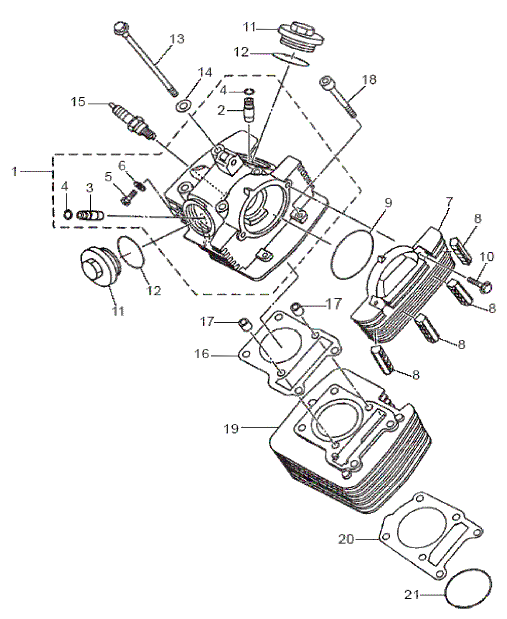 Zylinder & Zylinderkopf